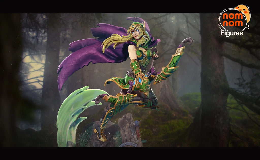 Alleria Windrunner — studio render 2