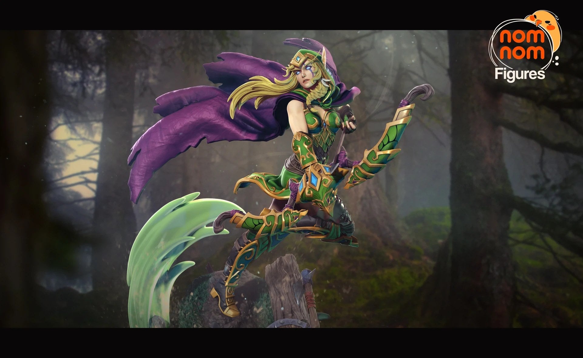 Alleria Windrunner — studio render 2