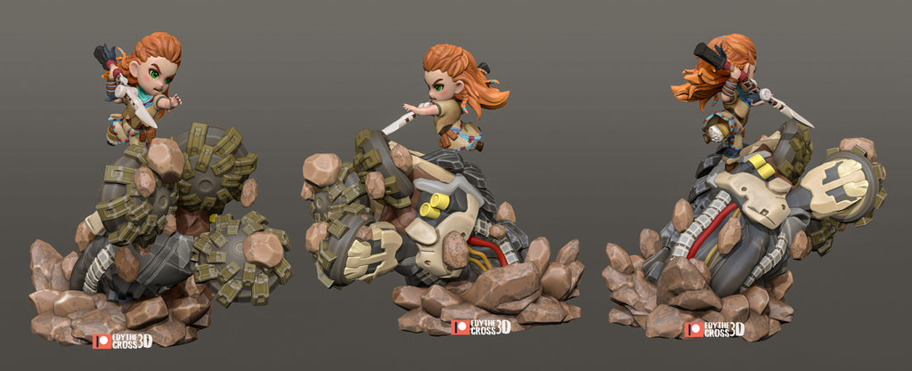 Aloy — studio render 2
