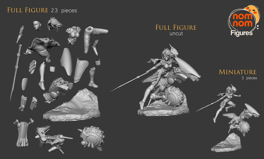 Alita — studio render 2