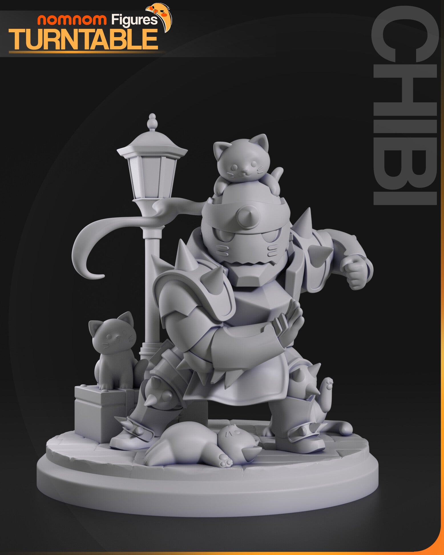 Alphonse Elric — studio render 3