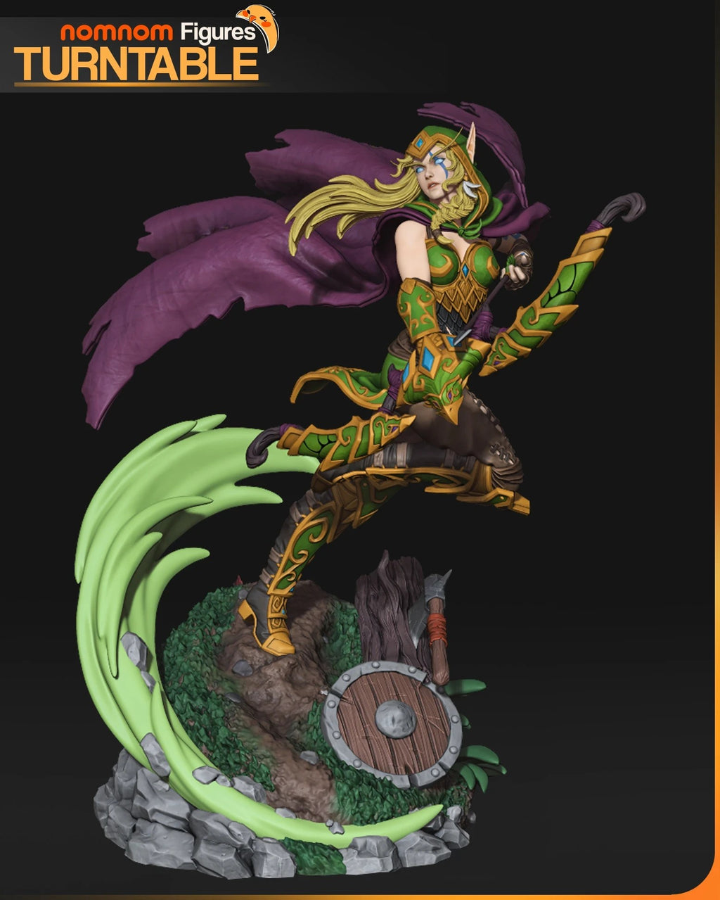 Alleria Windrunner — studio render 3