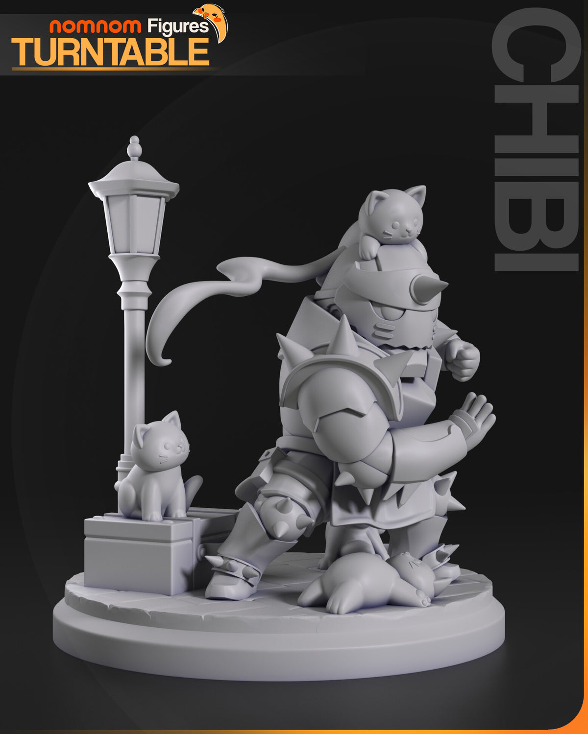 Alphonse Elric — studio render 4