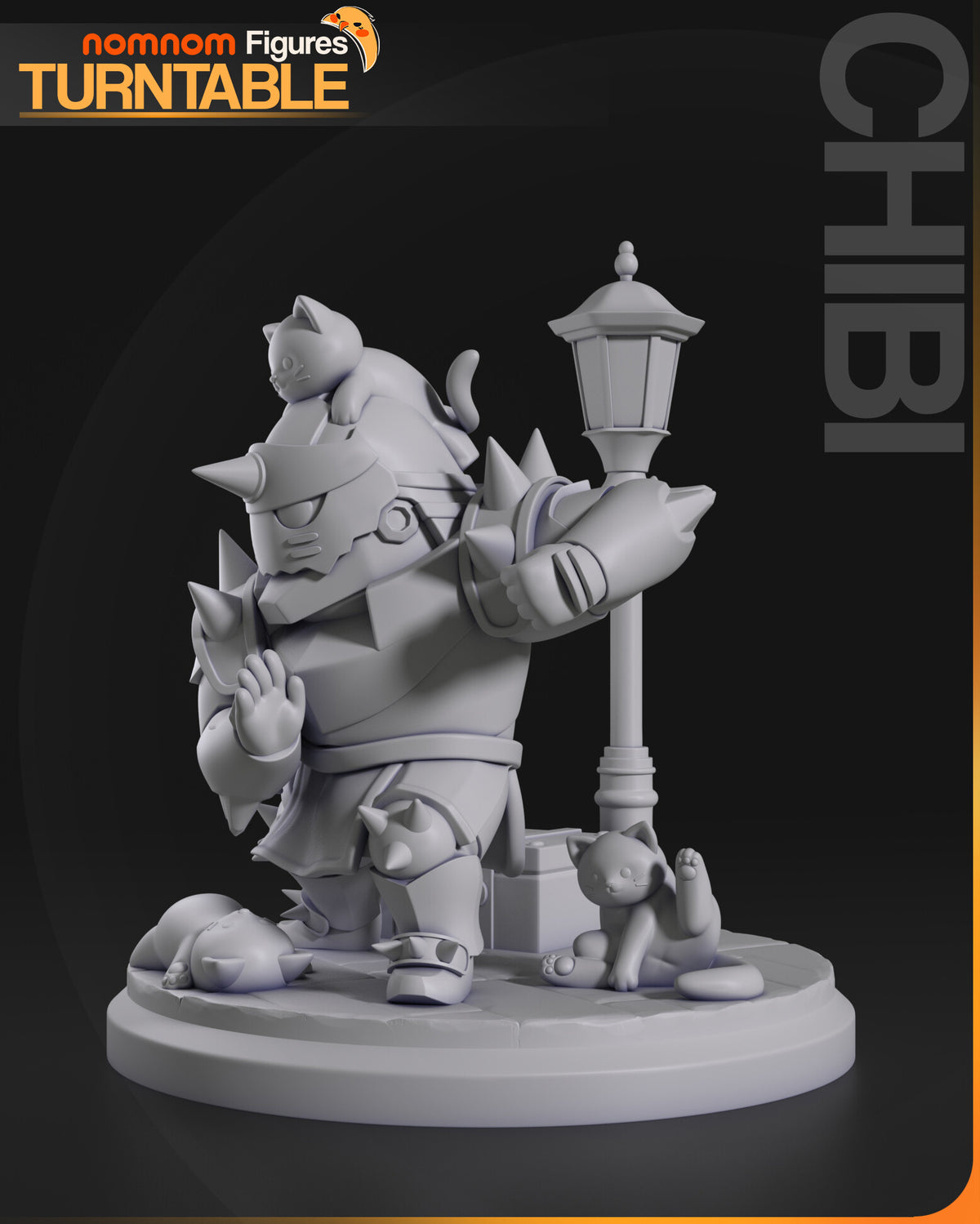 Alphonse Elric — studio render 5