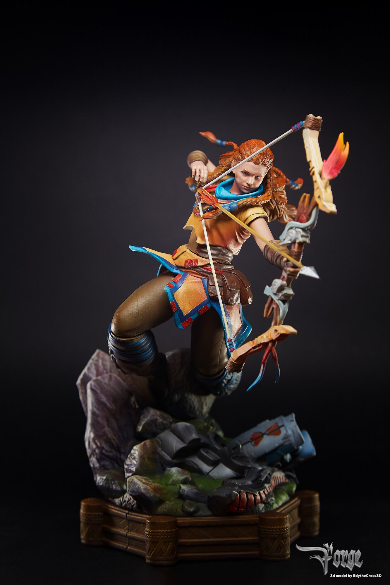Aloy Horizon: Forbidden West resin figure by NomNom Figures — studio preview 5