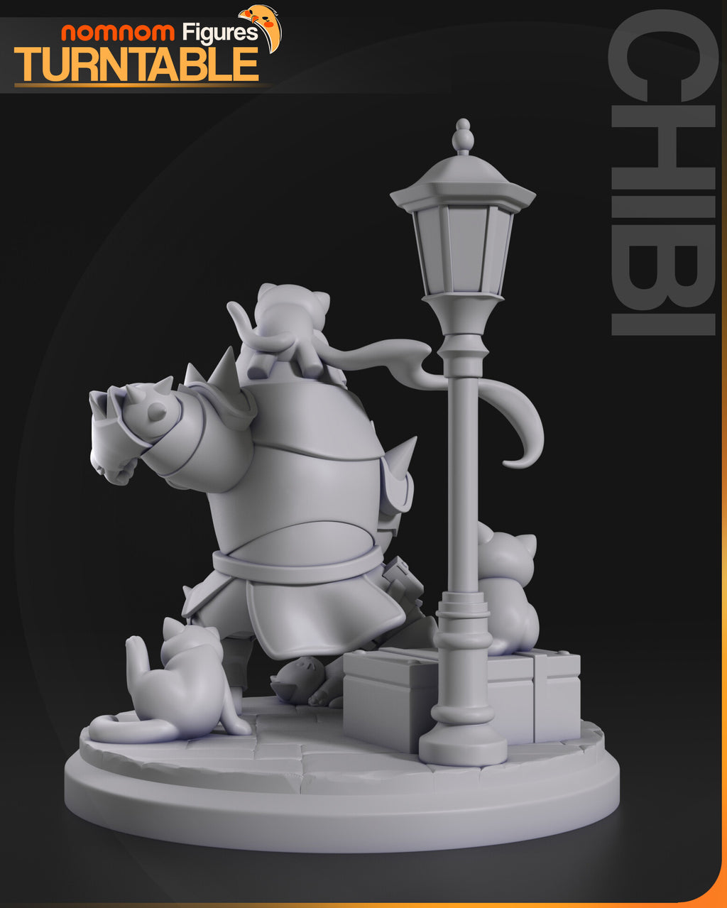 Alphonse Elric — studio render 6