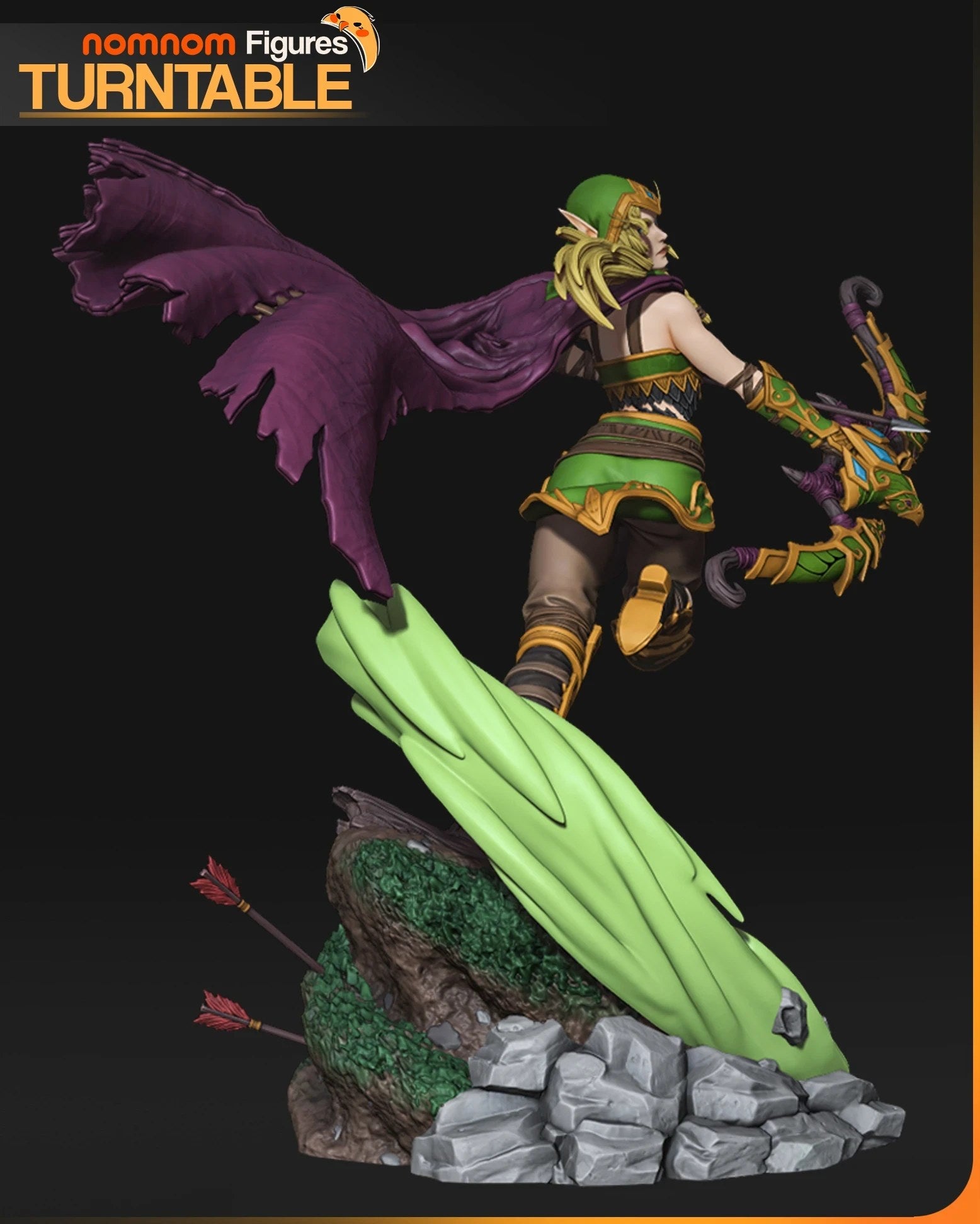 Alleria Windrunner — studio render 6