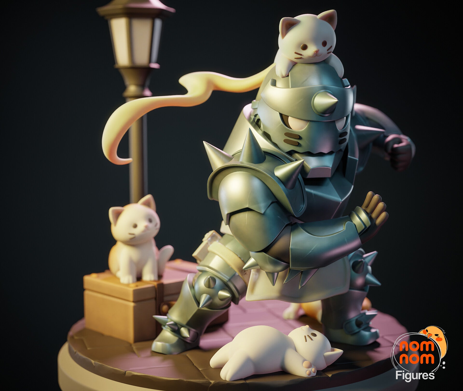 Alphonse Elric — studio render 8