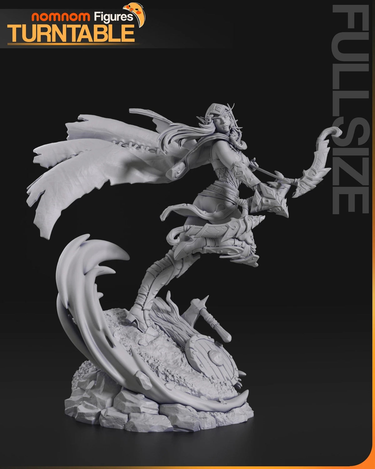 Alleria Windrunner — studio render 8