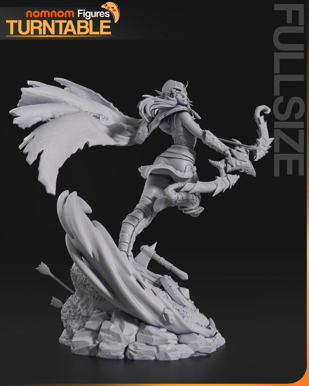 Alleria Windrunner — studio render 9