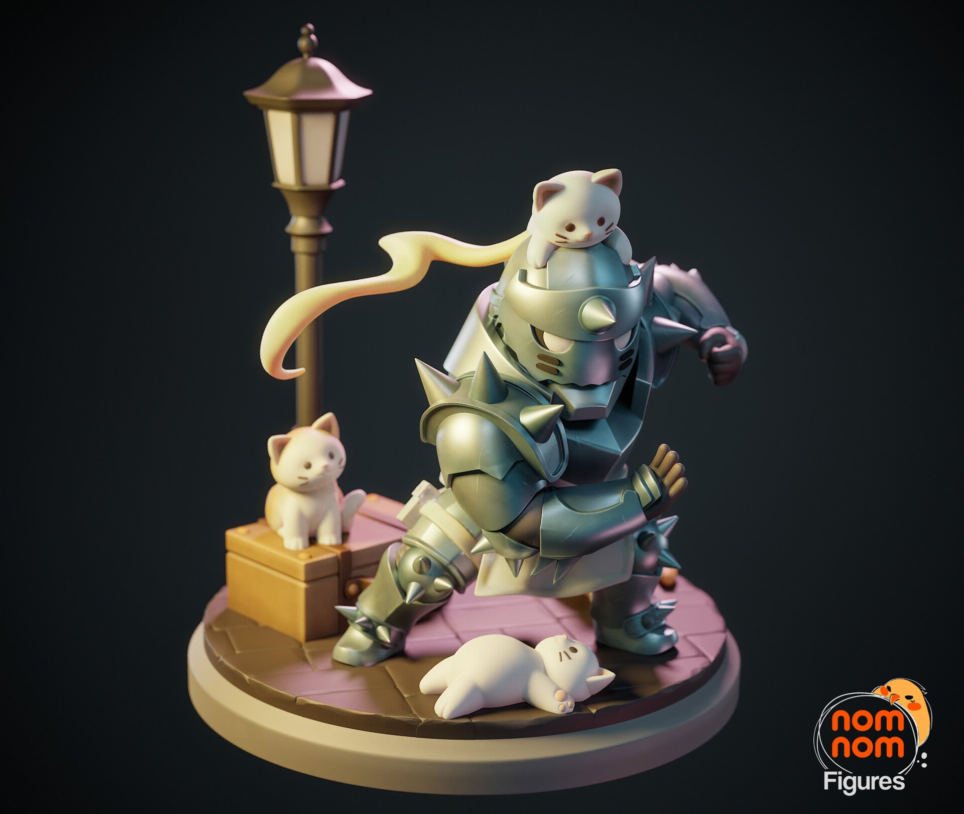 Alphonse Elric — studio render 9