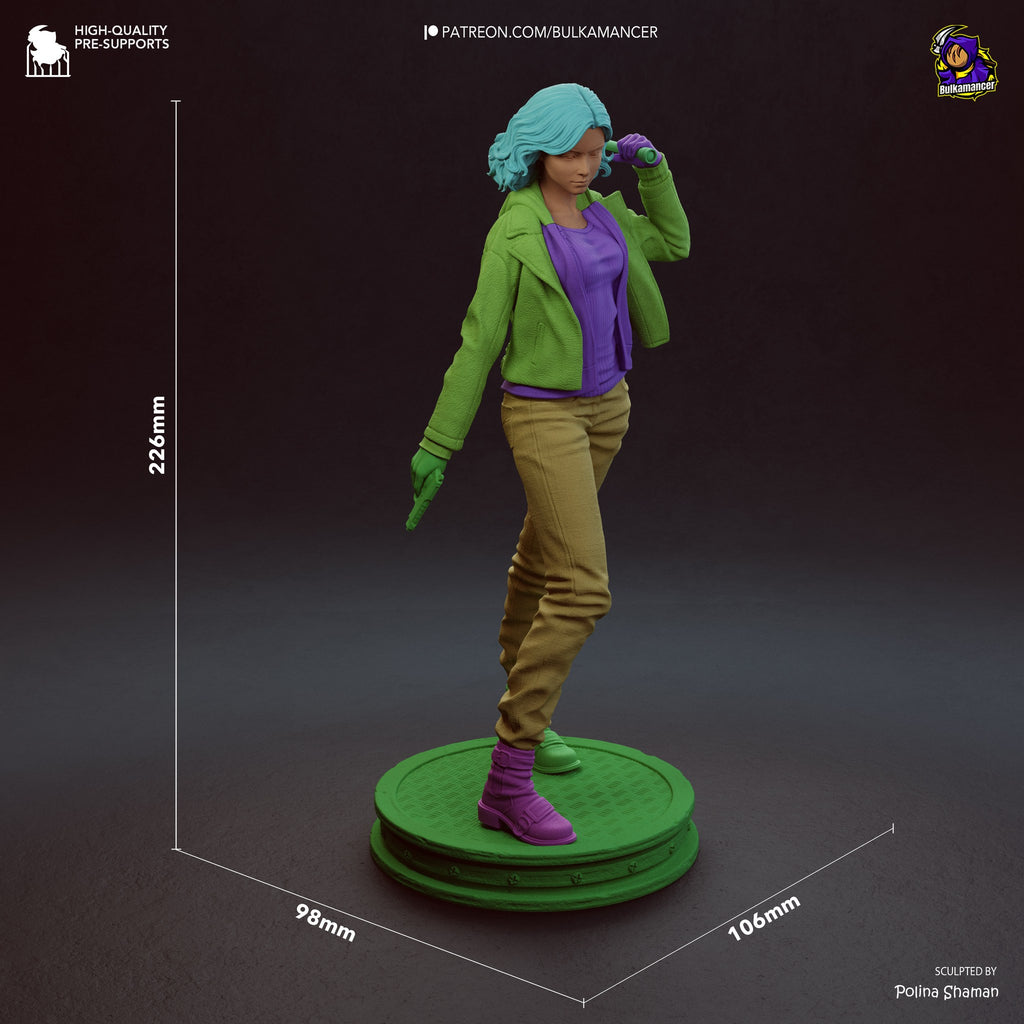 Grace Ashcroft (Resident Evil) resin figure by Bulkamancer — studio render 8