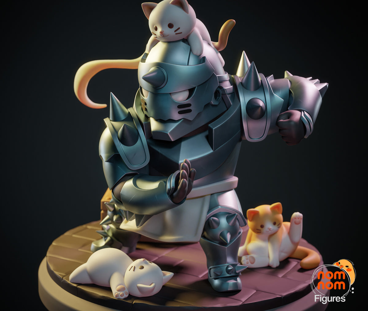 Alphonse Elric — studio render 10