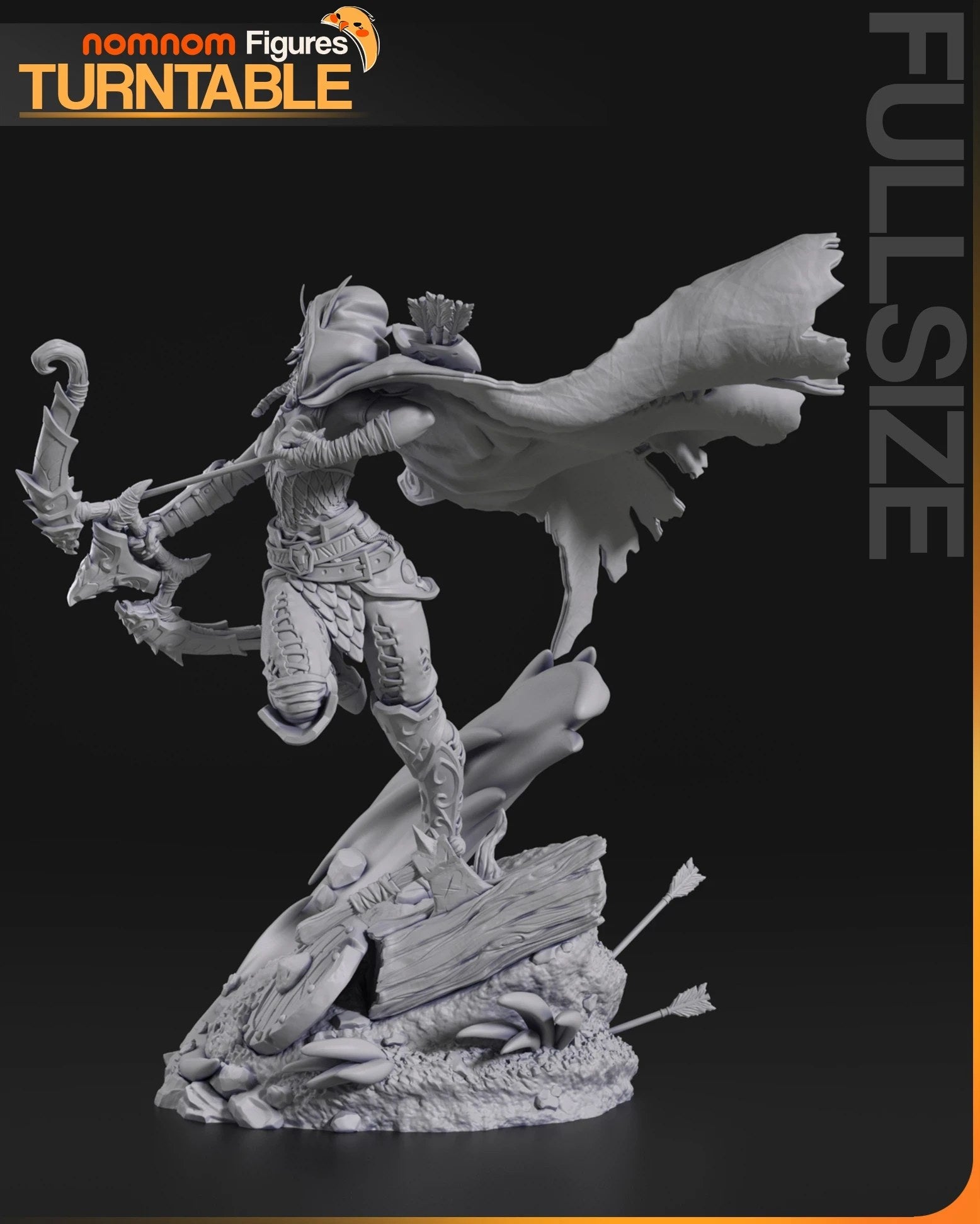 Alleria Windrunner — studio render 10