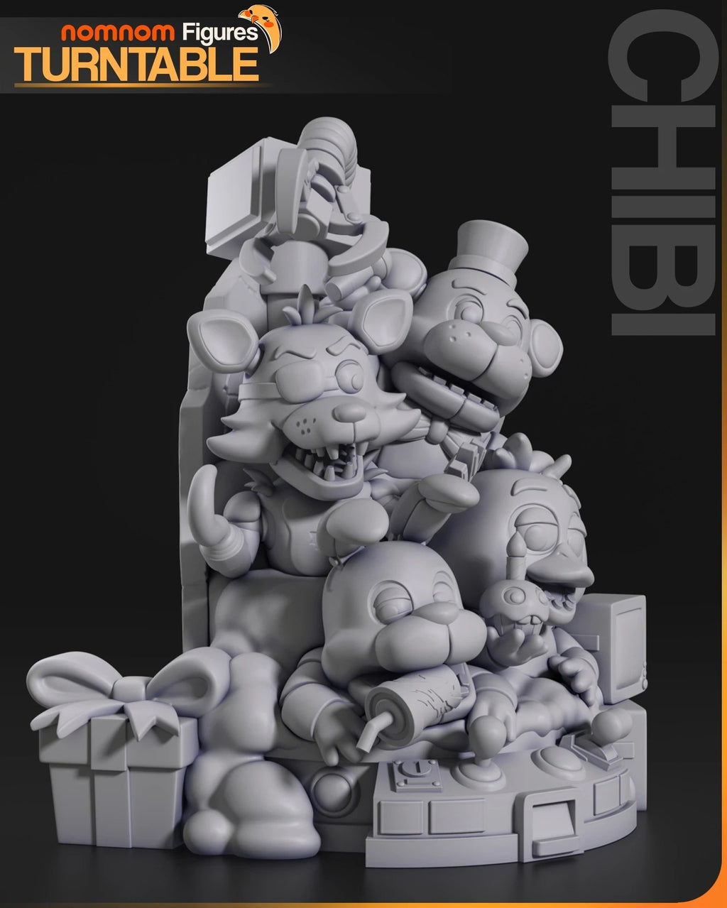 Freddy and Friends — studio render 4