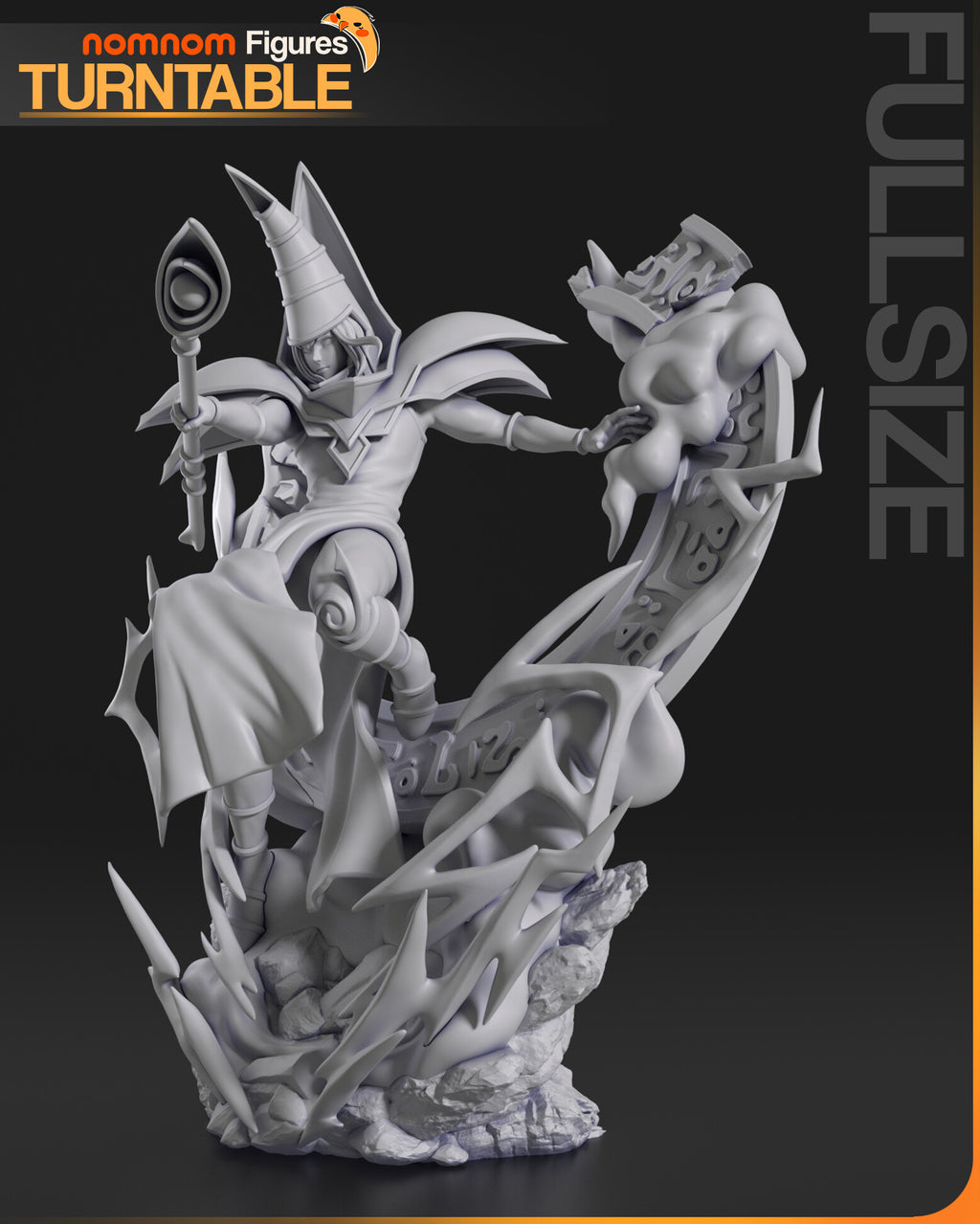 Dark Magician — studio render 5