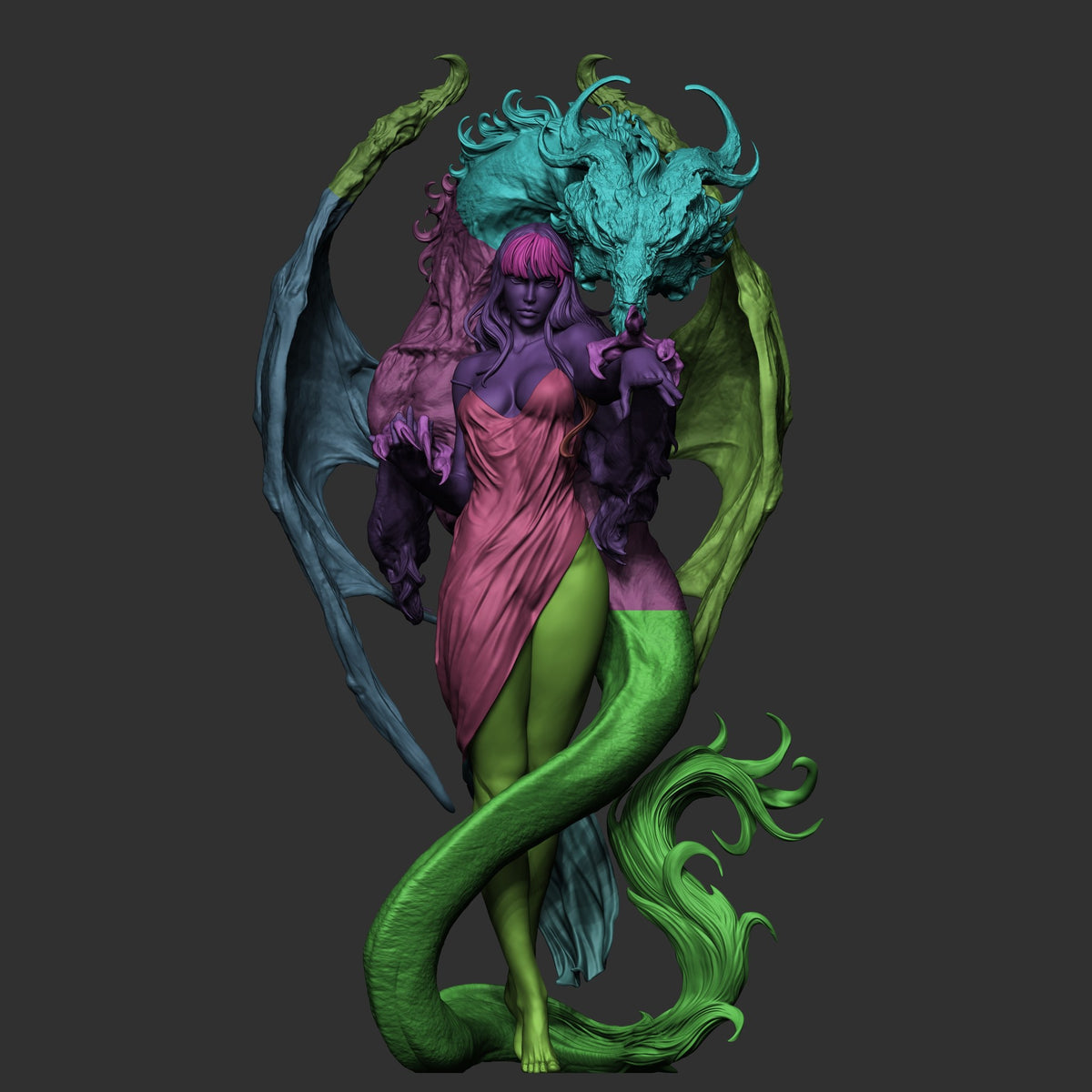 Dragon Lady — studio render 6