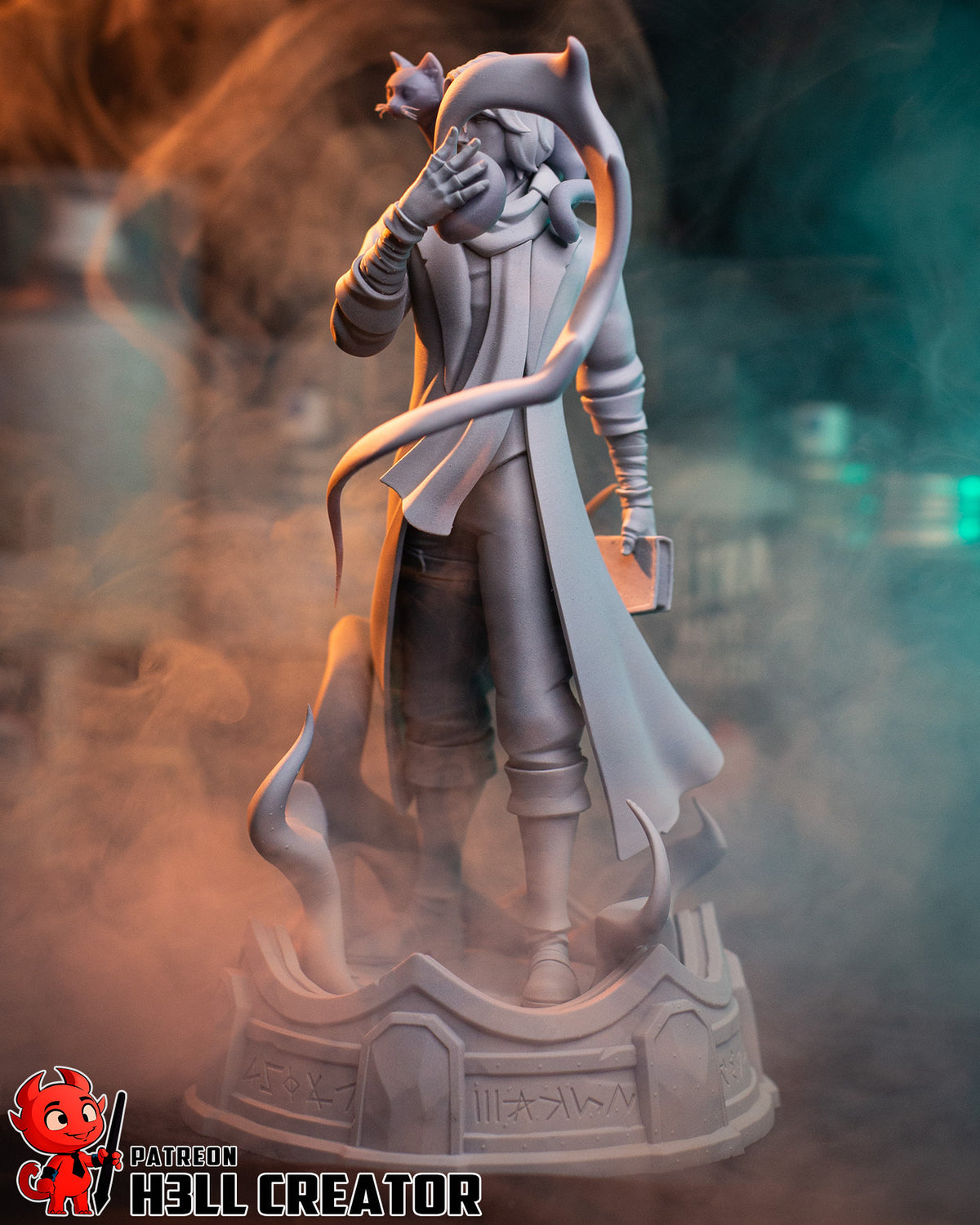 Caleb Widogast (Critical Role) resin figure by h3LLcreator — studio render 12