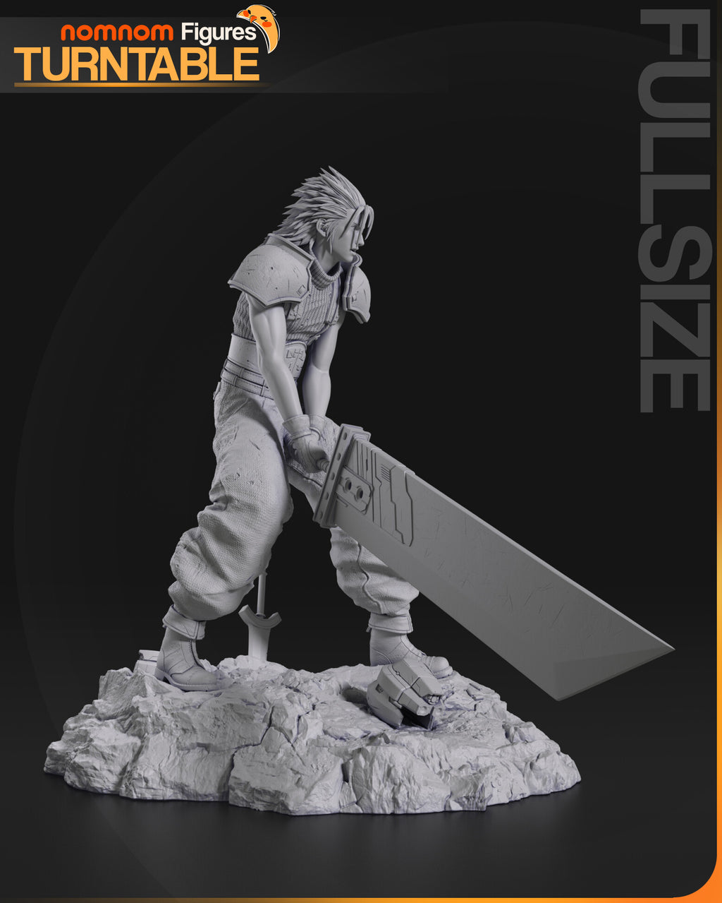 Zack Fair — studio render 6