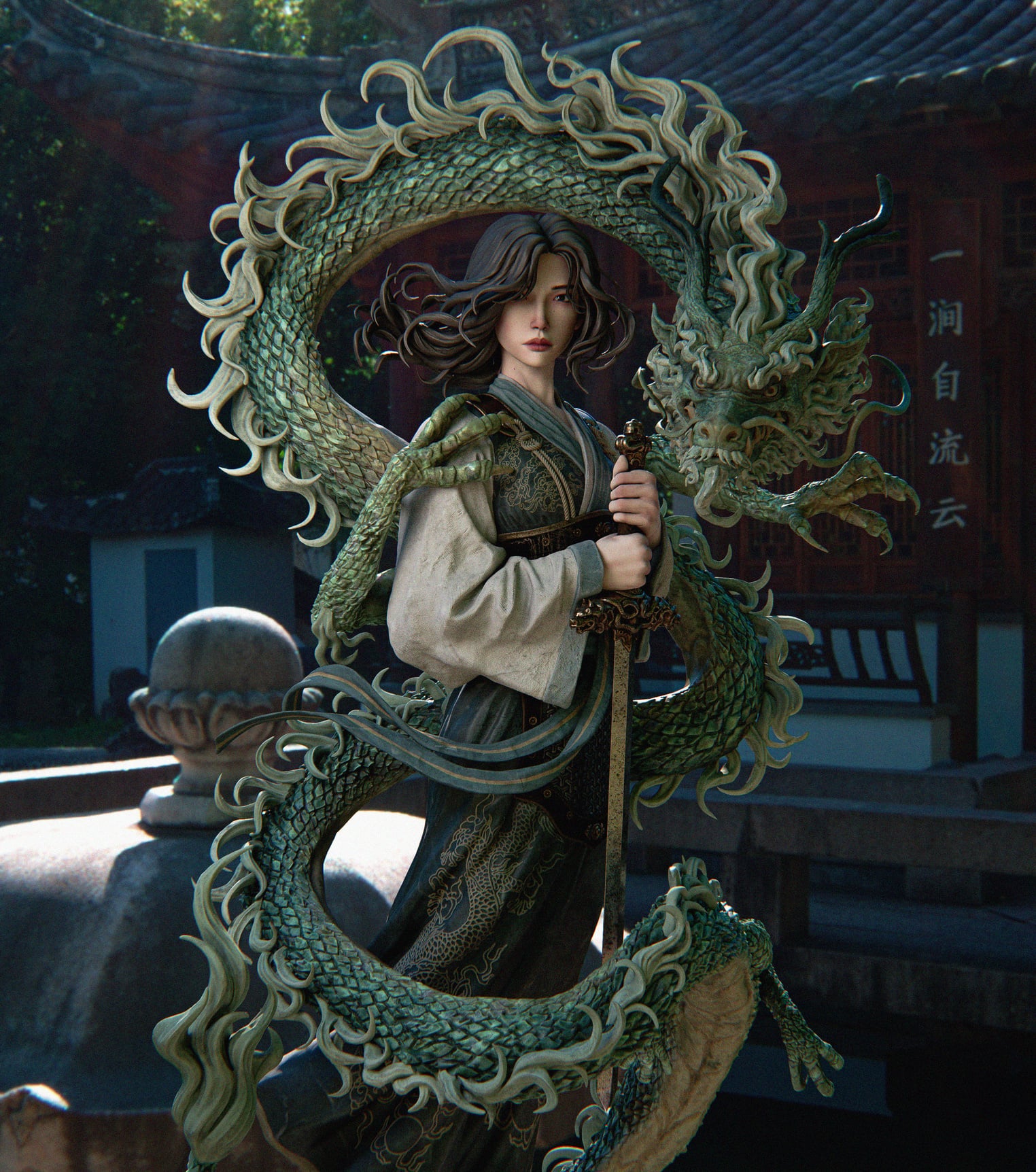 Mulan — studio render 4