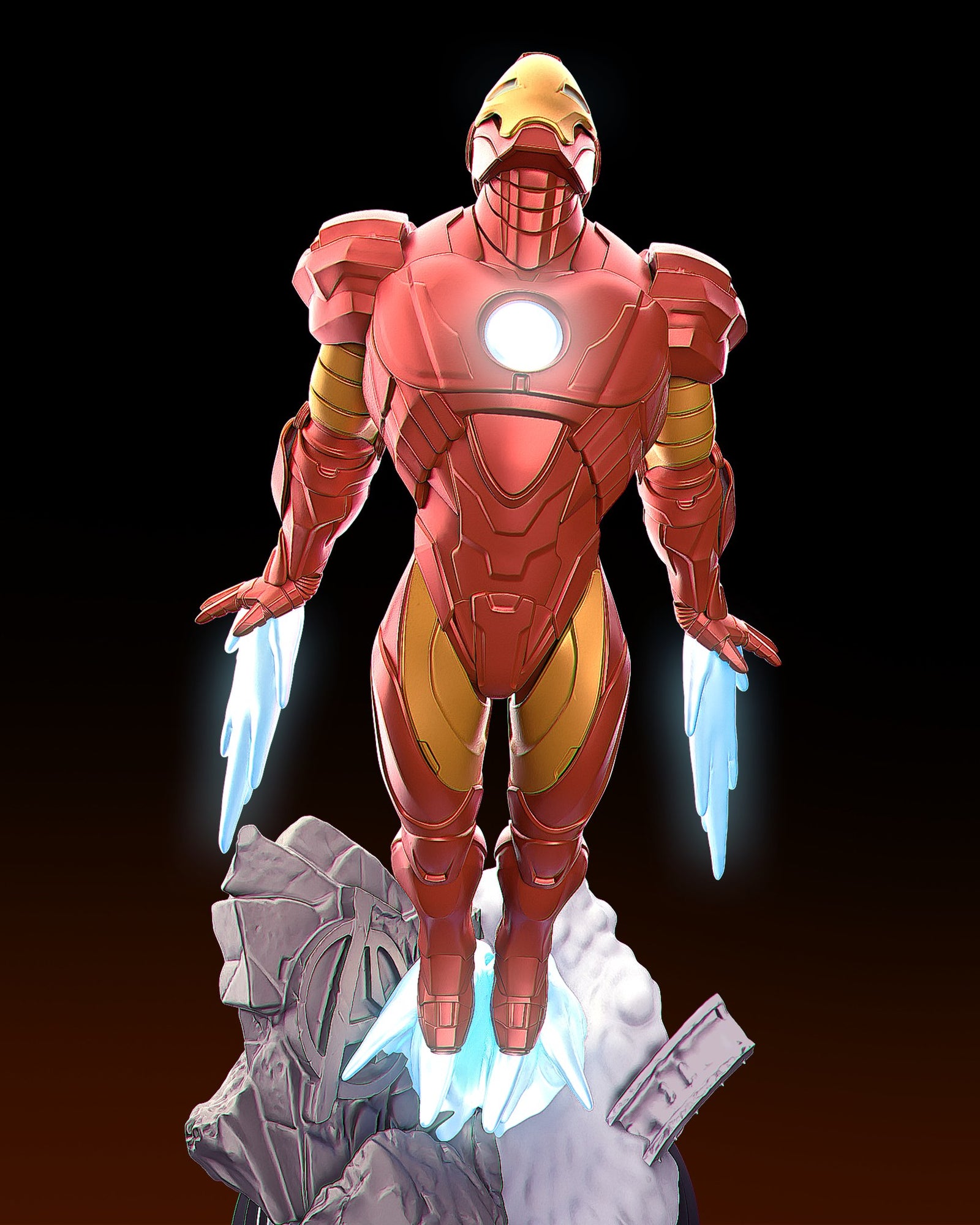 Iron Man — studio render 4