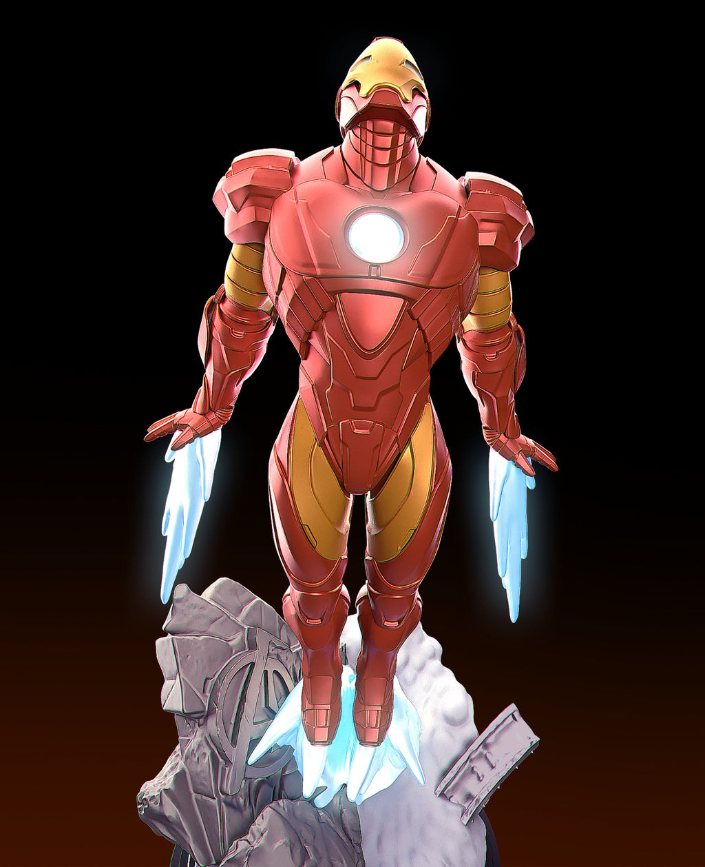 Iron Man — studio render 4