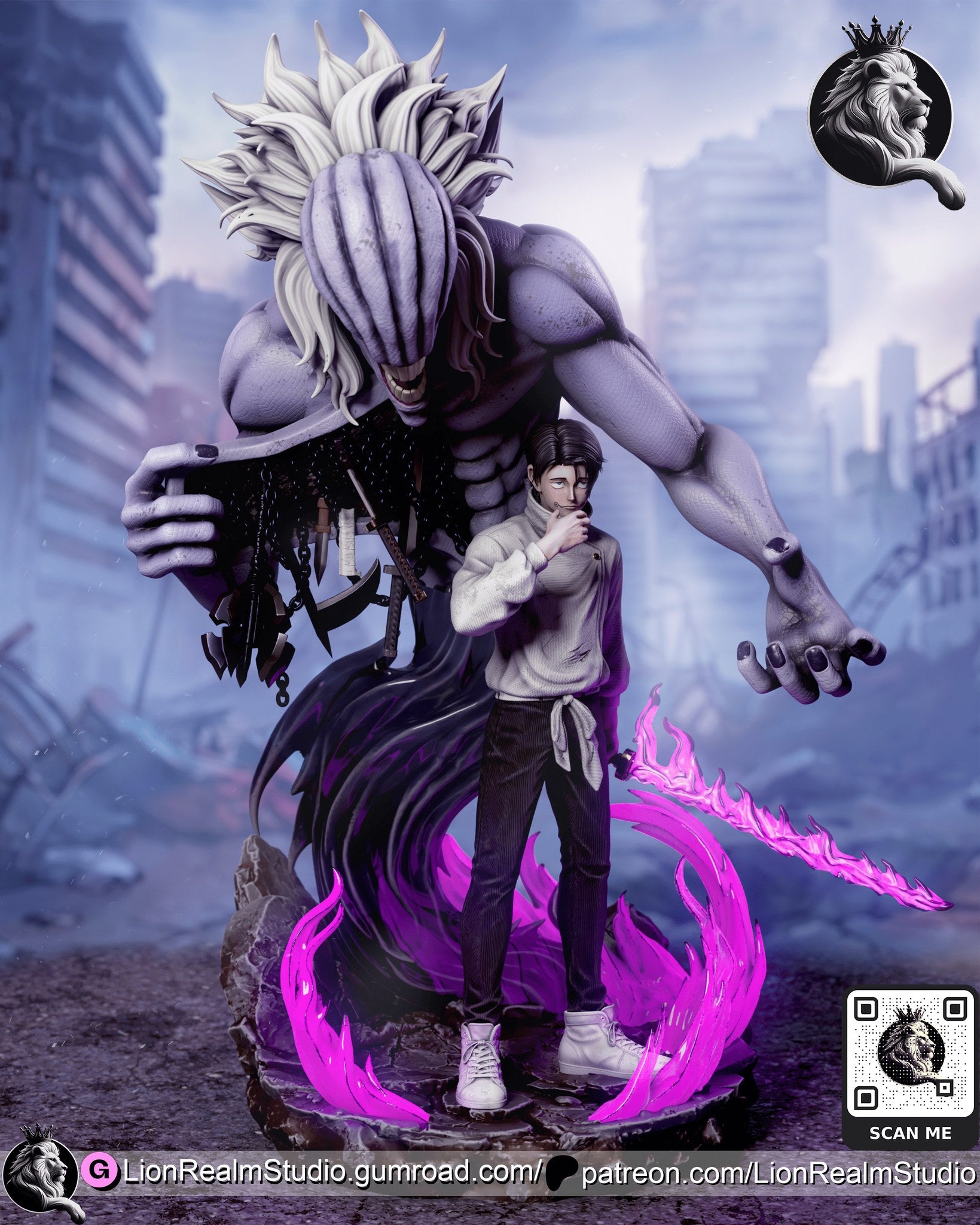 yuta okkotsu jujutsu kaisen lionrealmstudio