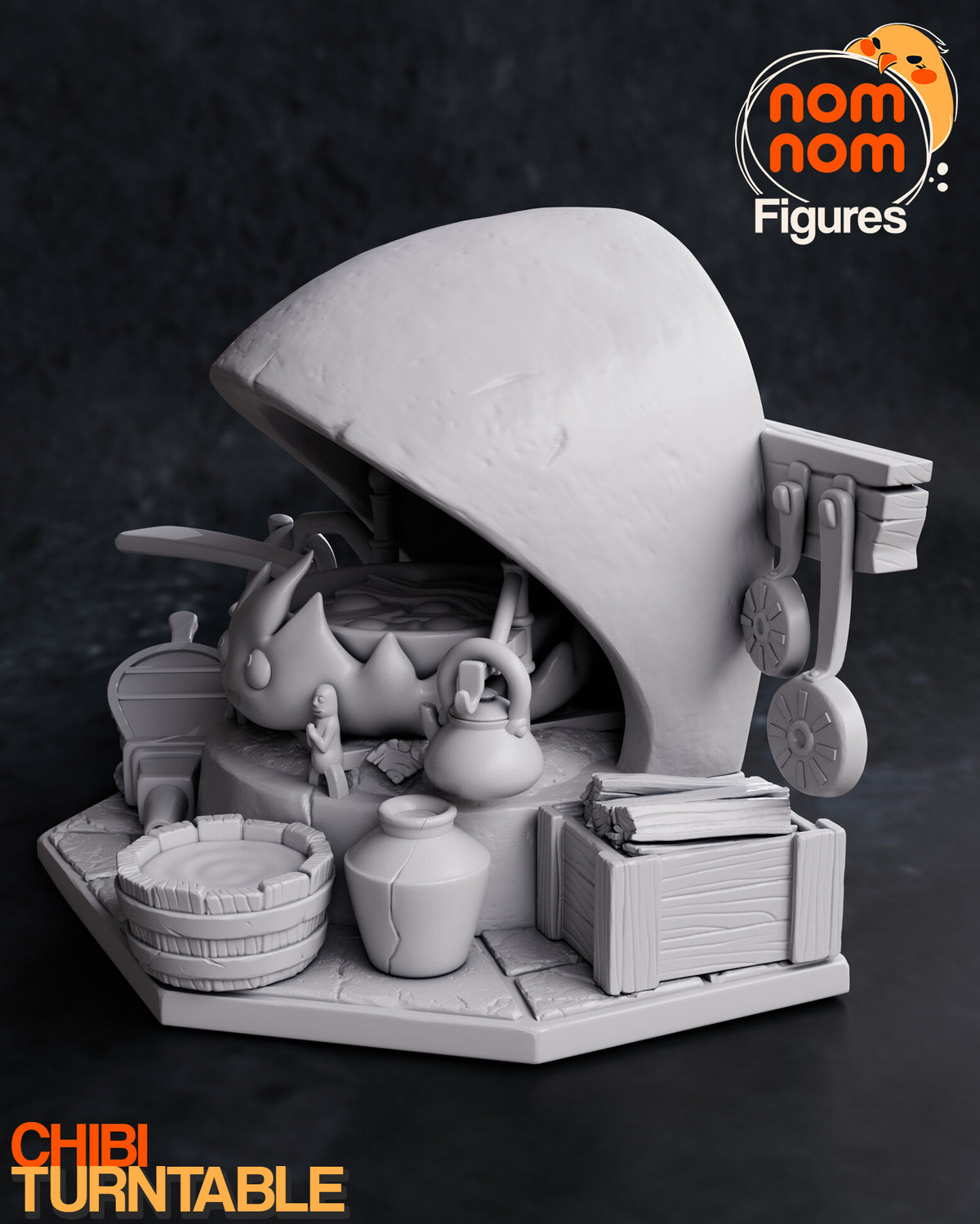 Calcifer — studio render 6