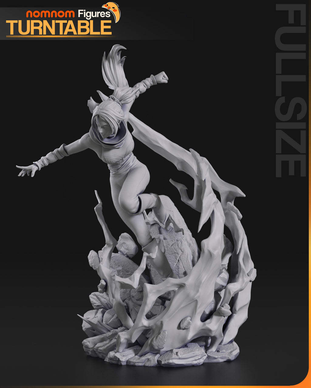 Yoruichi Shihoin — studio render 6