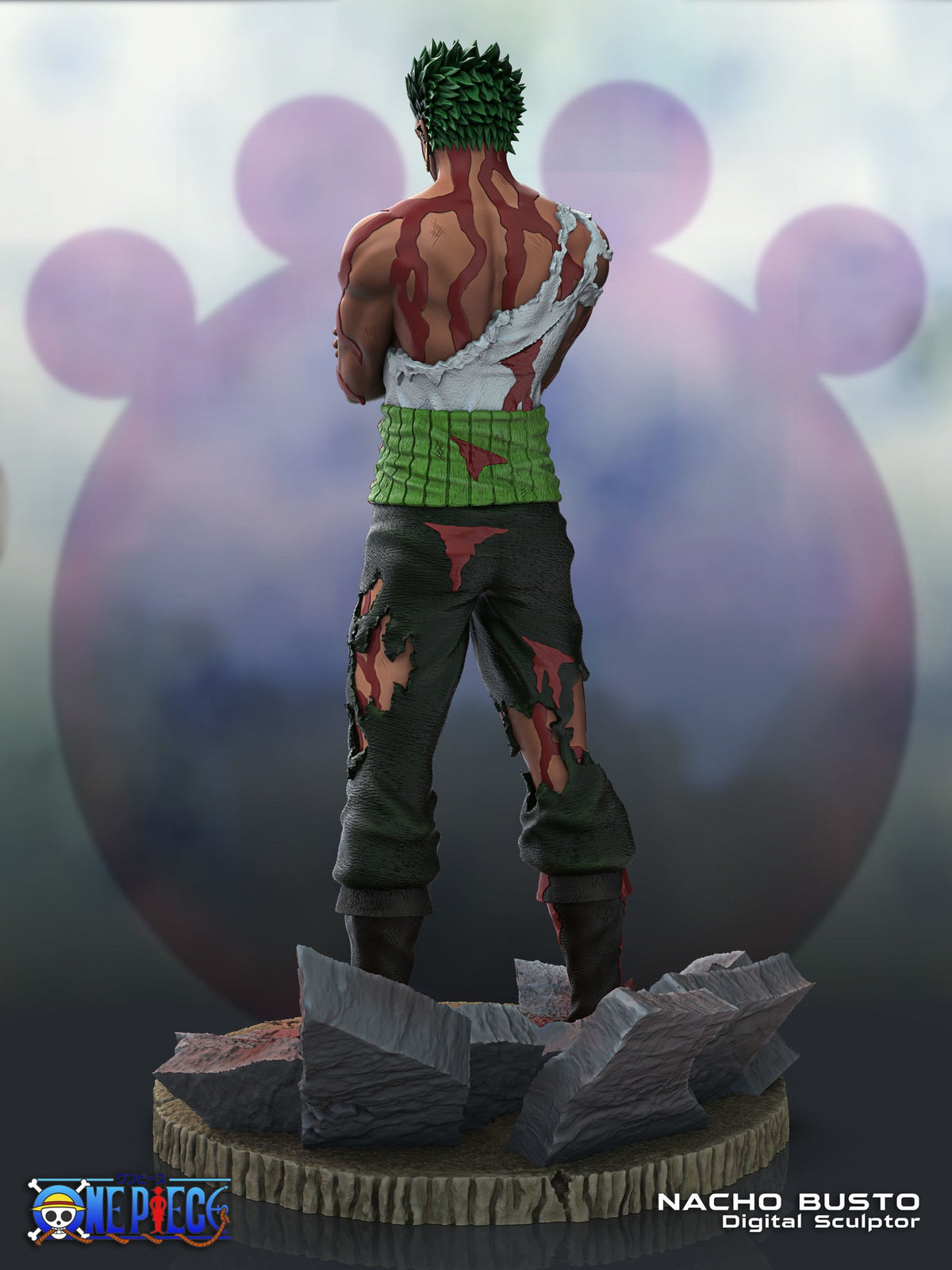 roronoa zoro one piece sacrifice ncm