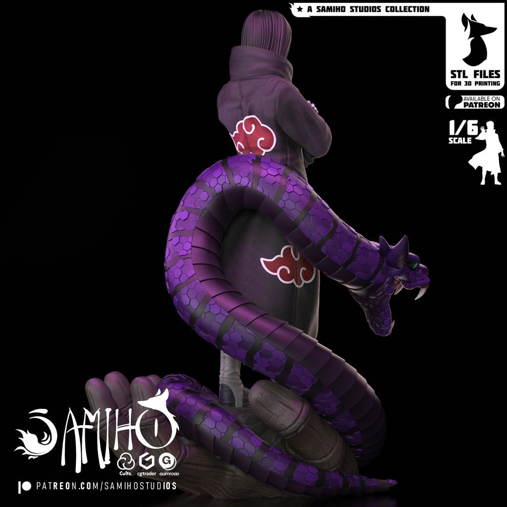orochimaru naruto samiho studios