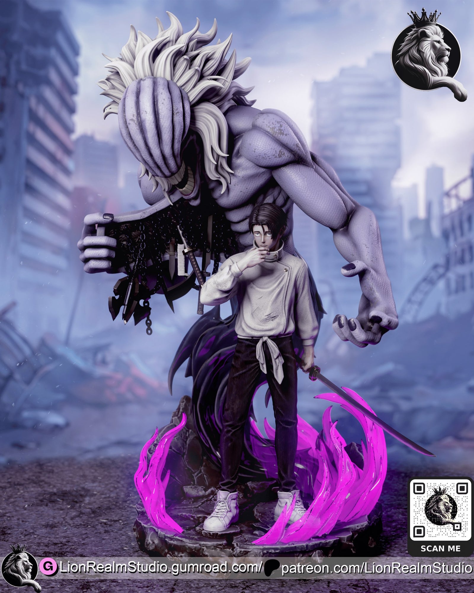 yuta okkotsu jujutsu kaisen lionrealmstudio