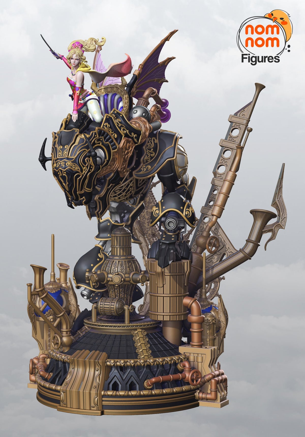Terra with Magitek — studio render 7