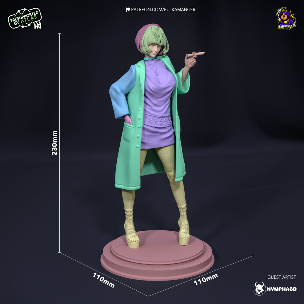 Tae Takemi (Persona 5) resin figure by Bulkamancer — studio render 4
