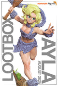Ayla Chrono Trigger resin figure by NomNom Figures — studio preview 1
