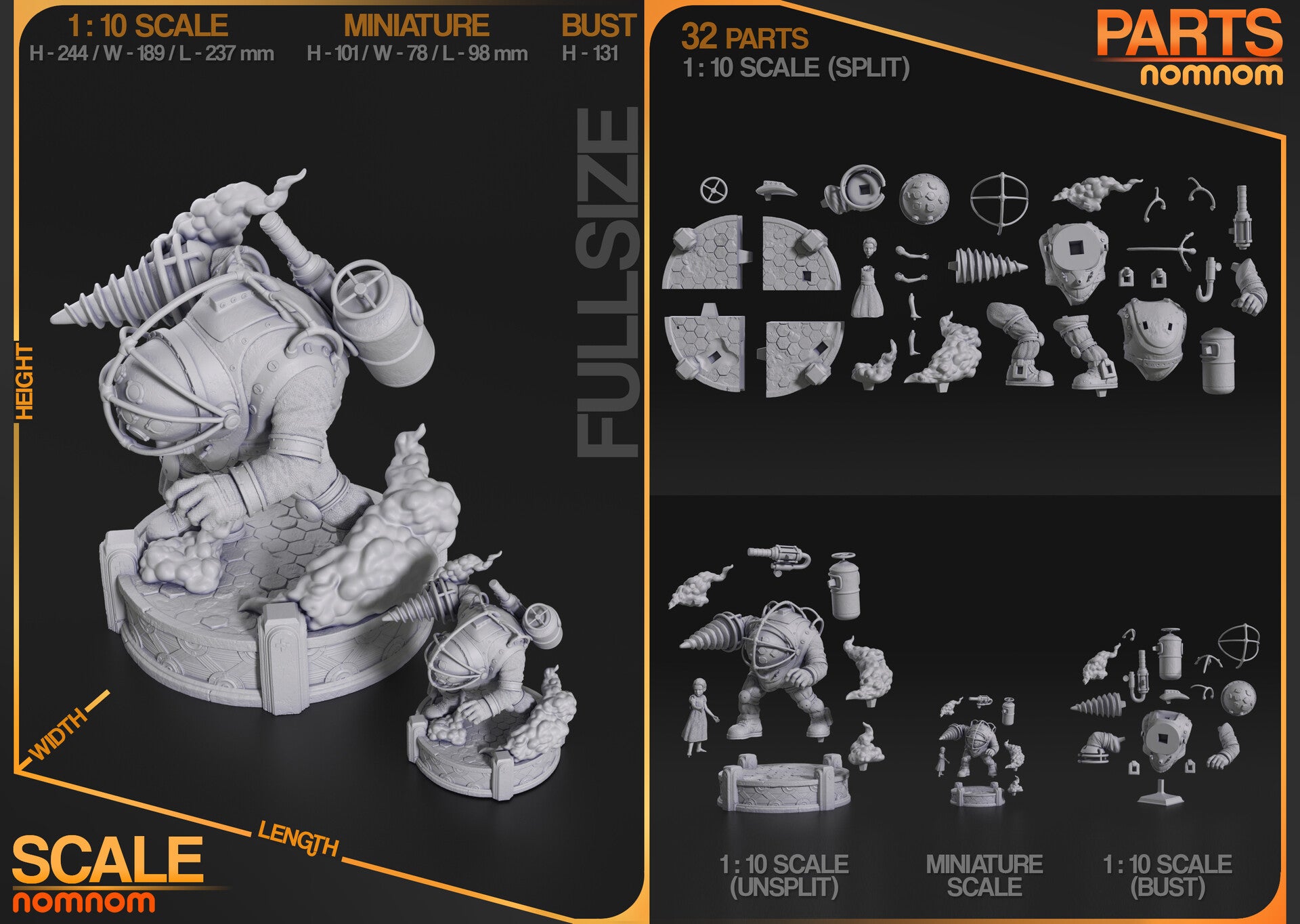 Bouncer — studio render 3