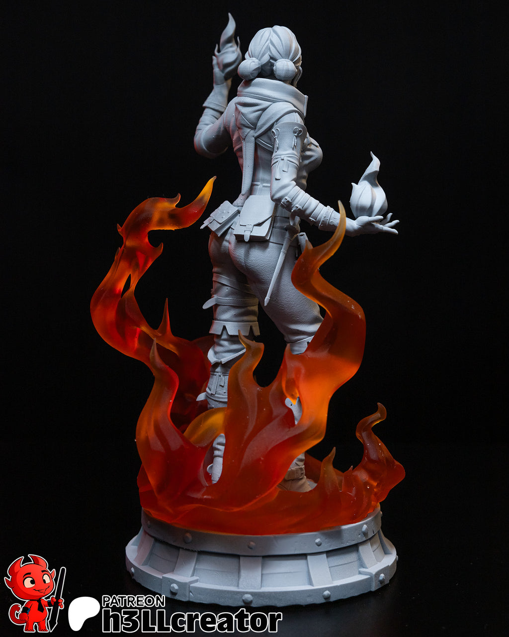 Triss Merigold (The Witcher) resin figure by h3LLcreator — studio render 7