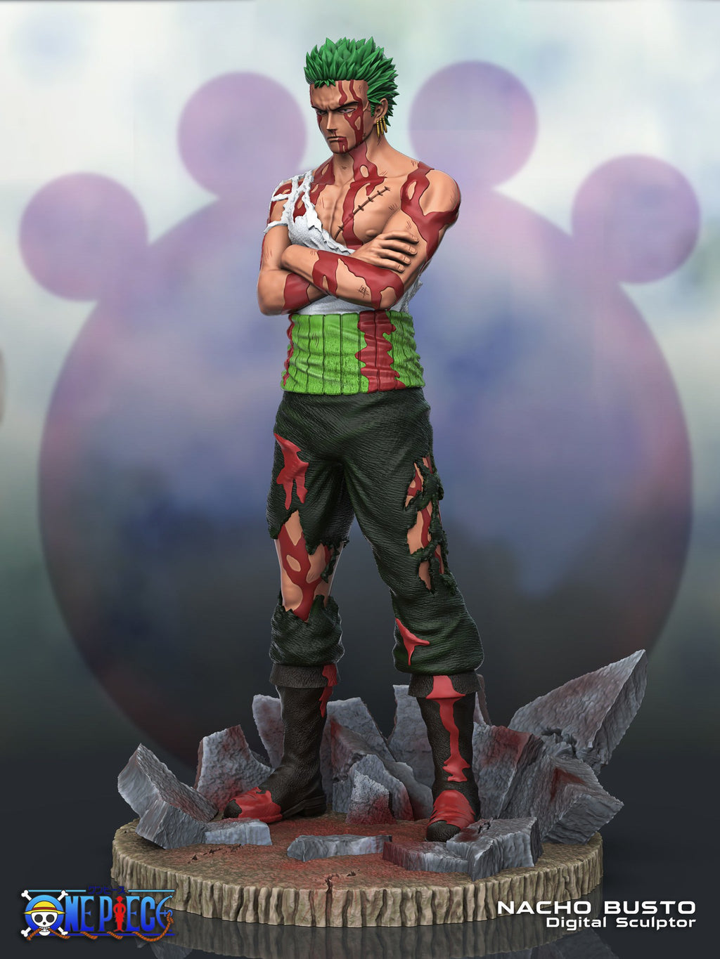 roronoa zoro one piece sacrifice ncm