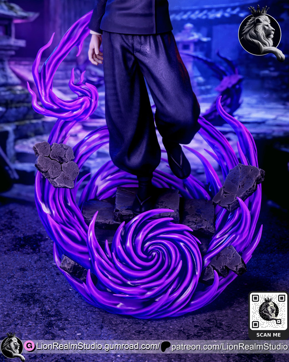 suguru geto jujutsu kaisen lionrealmstudio