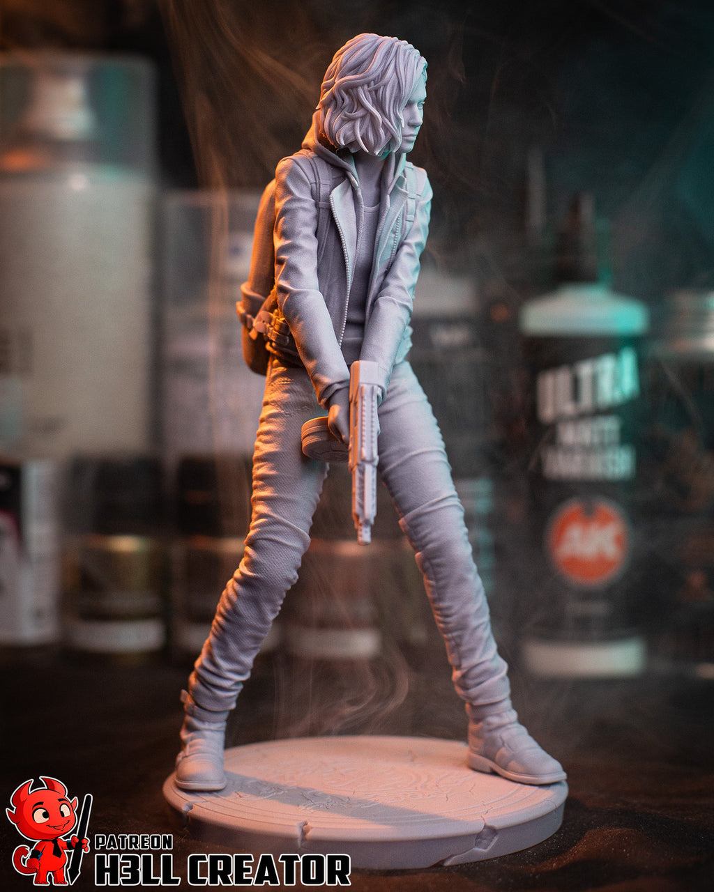 Grace Ashcroft (Resident Evil) resin figure by h3LLcreator — studio render 12