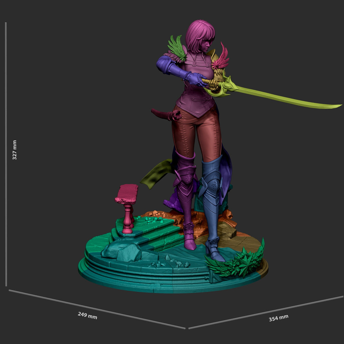 Cha Hae-In — studio render 7