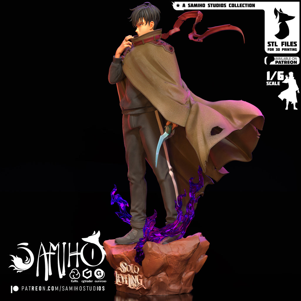 sung jin woo solo leveling samiho studios