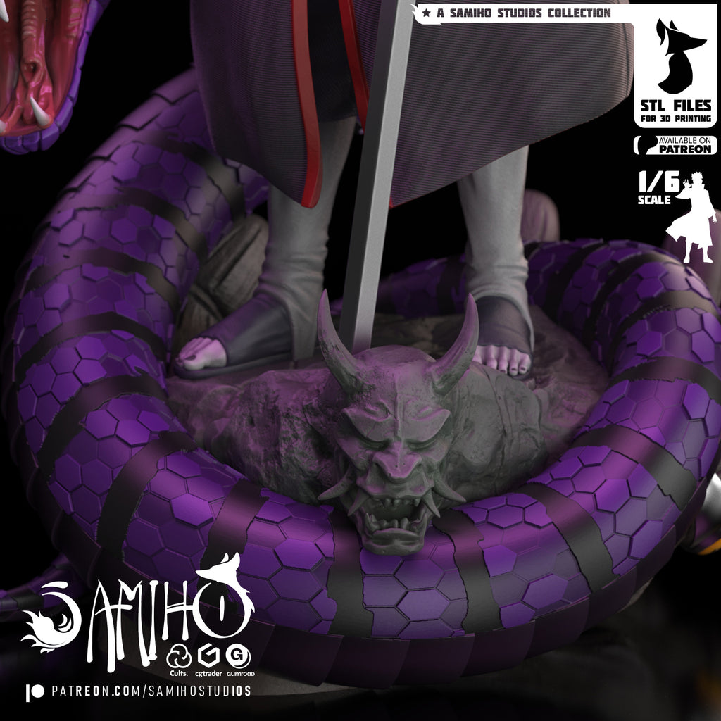 orochimaru naruto samiho studios