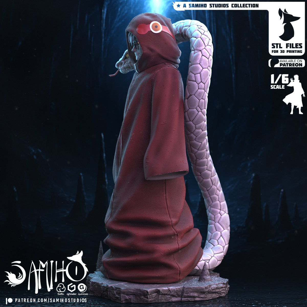 kabuto yakushi naruto samiho studios edo tensei