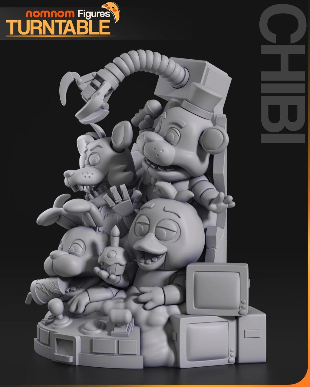 Freddy and Friends — studio render 5