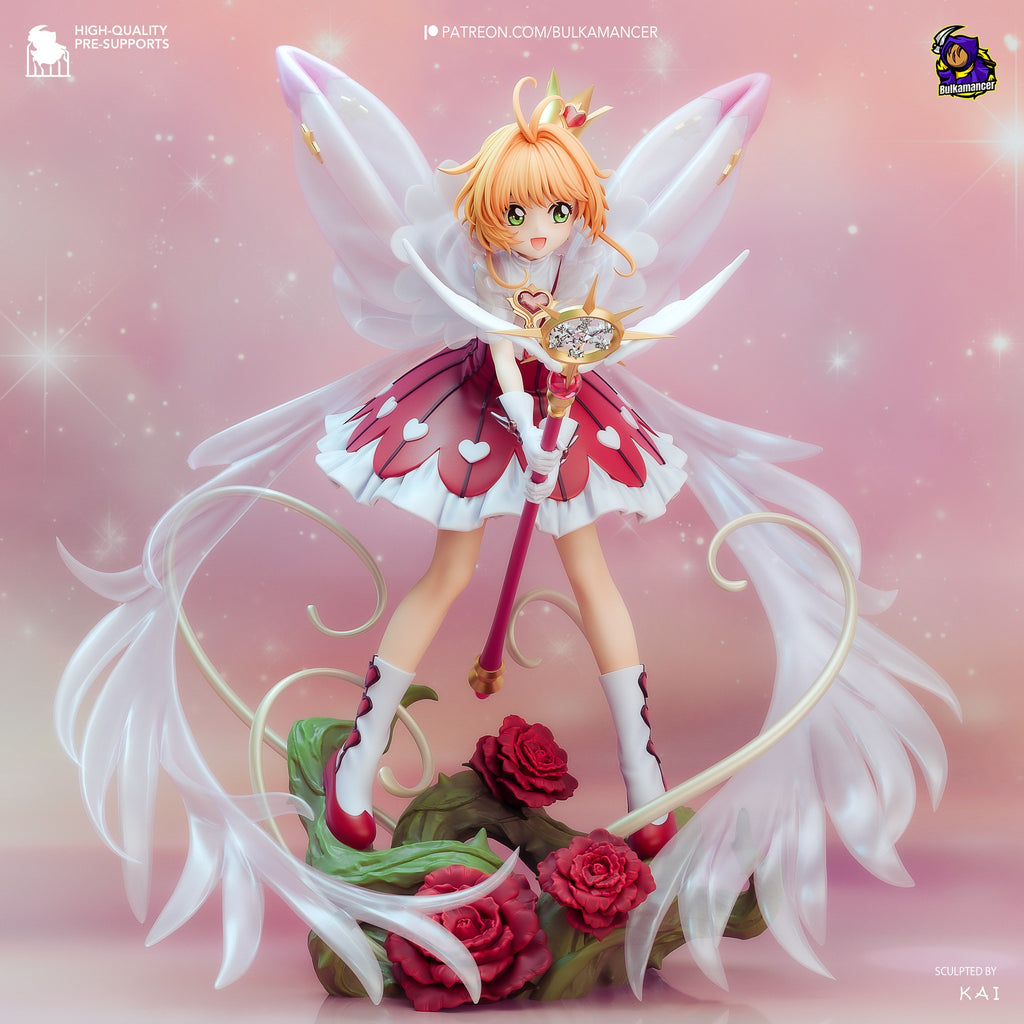 Sakura Kinomoto (Cardcaptor Sakura) resin figure by Bulkamancer — studio render 6