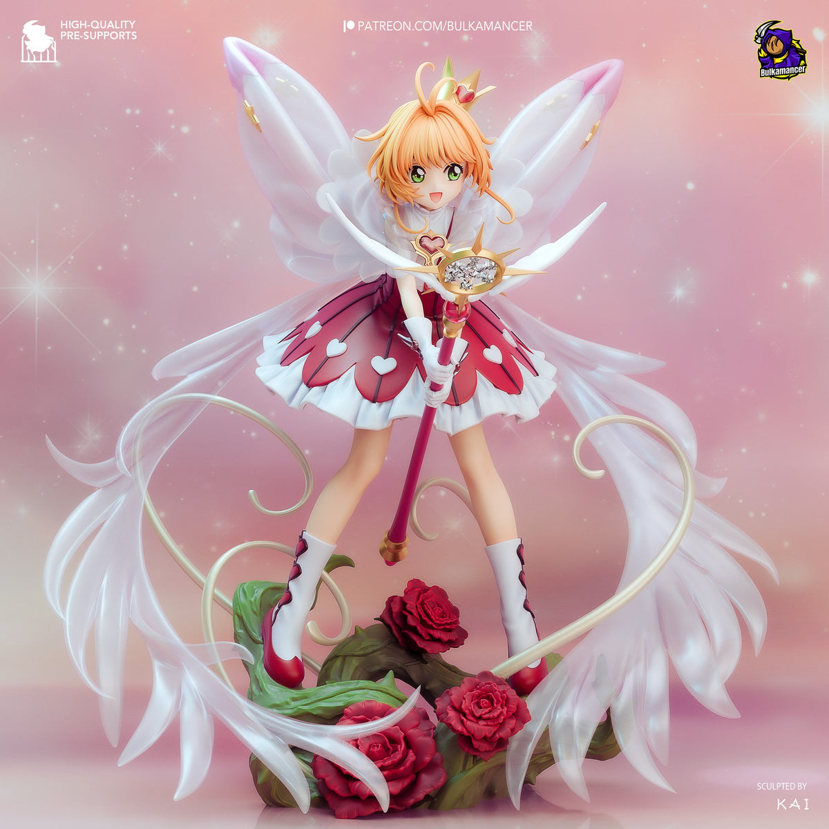 Sakura Kinomoto (Cardcaptor Sakura) resin figure by Bulkamancer — studio render 6