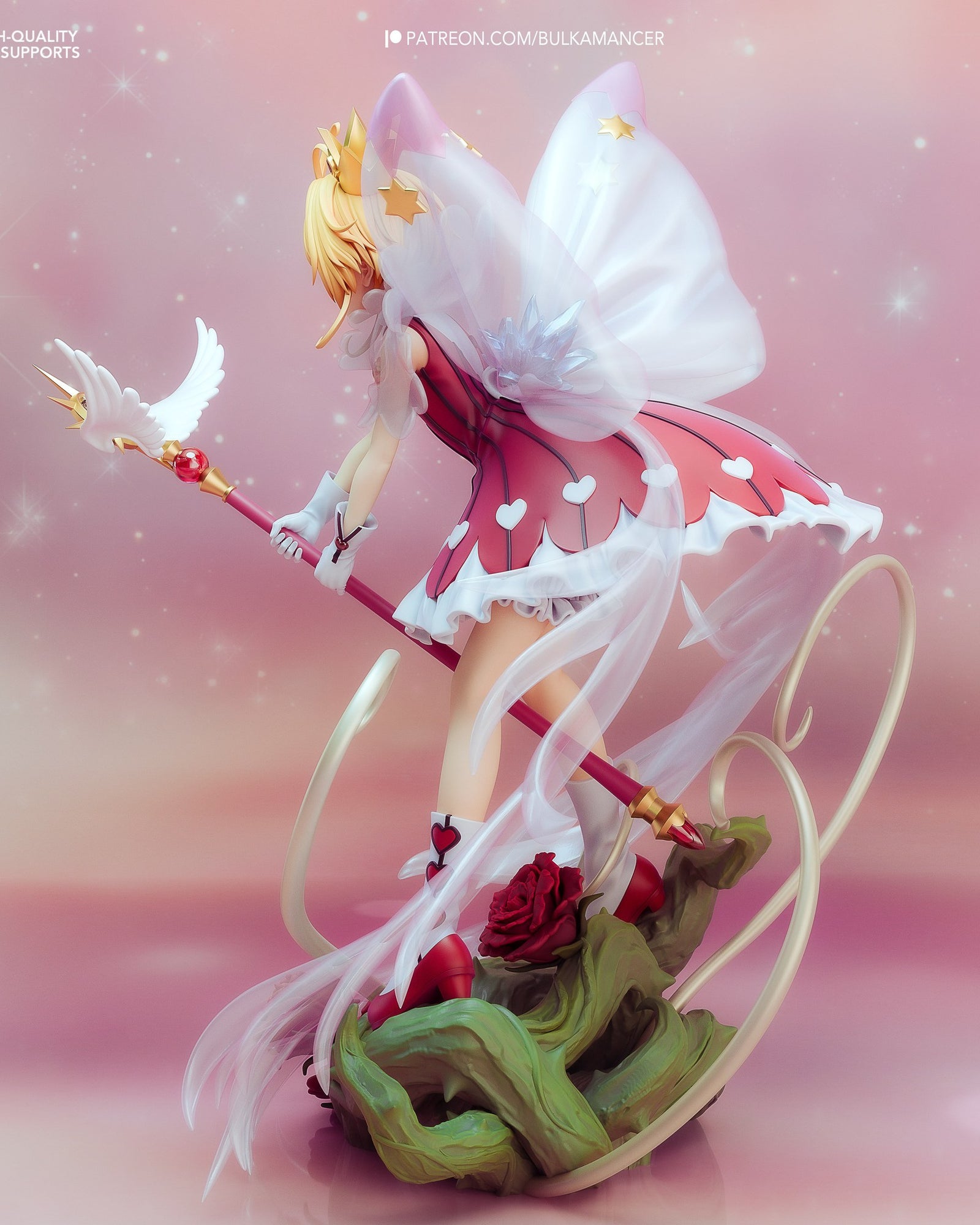Sakura Kinomoto (Cardcaptor Sakura) resin figure by Bulkamancer — studio render 3