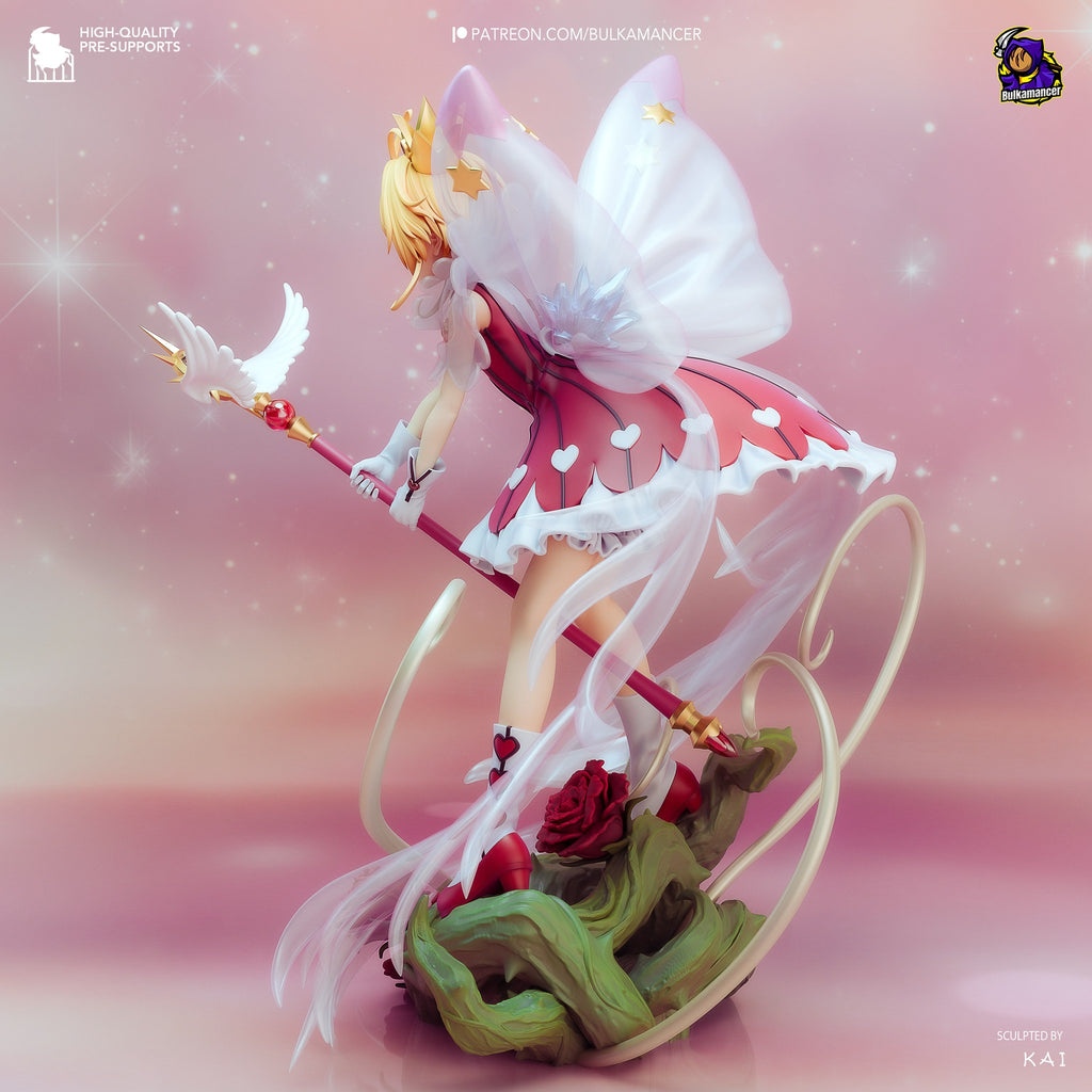 Sakura Kinomoto (Cardcaptor Sakura) resin figure by Bulkamancer — studio render 3