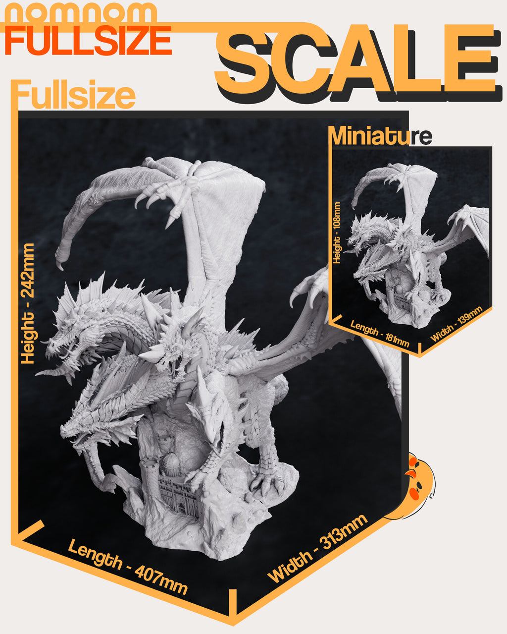 Tiamat — studio render 3